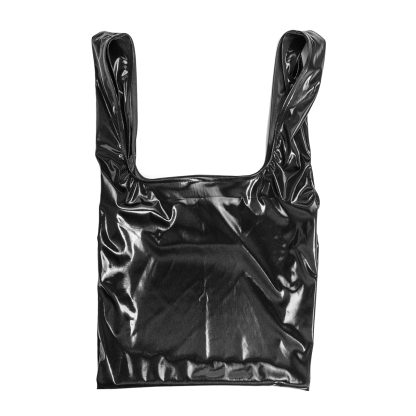 Glam rock shopper black-smoking
