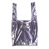 Glam rock shopper silver-lilac