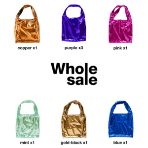 lot de 8 glam rock shopper®︎ TOTE-202604